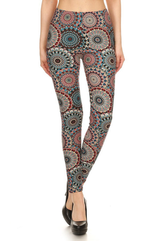 Kaleidescope Printed Leggings