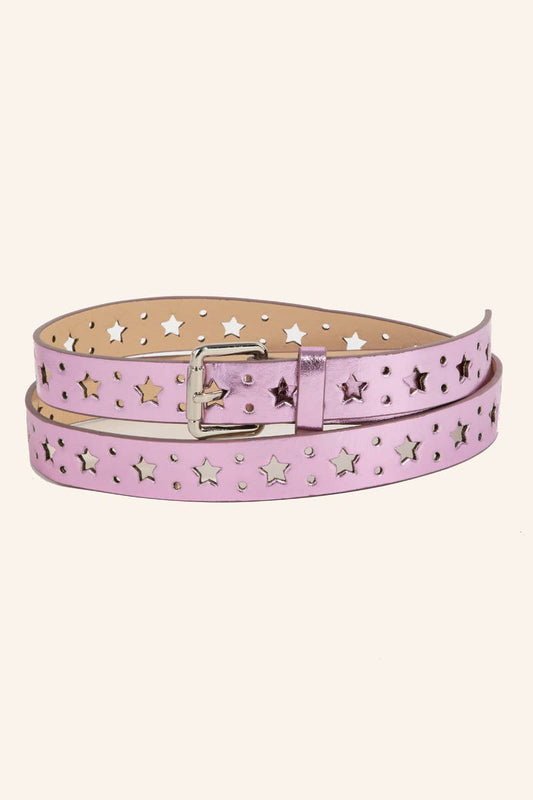 Multi Star Notch Fashion Belt