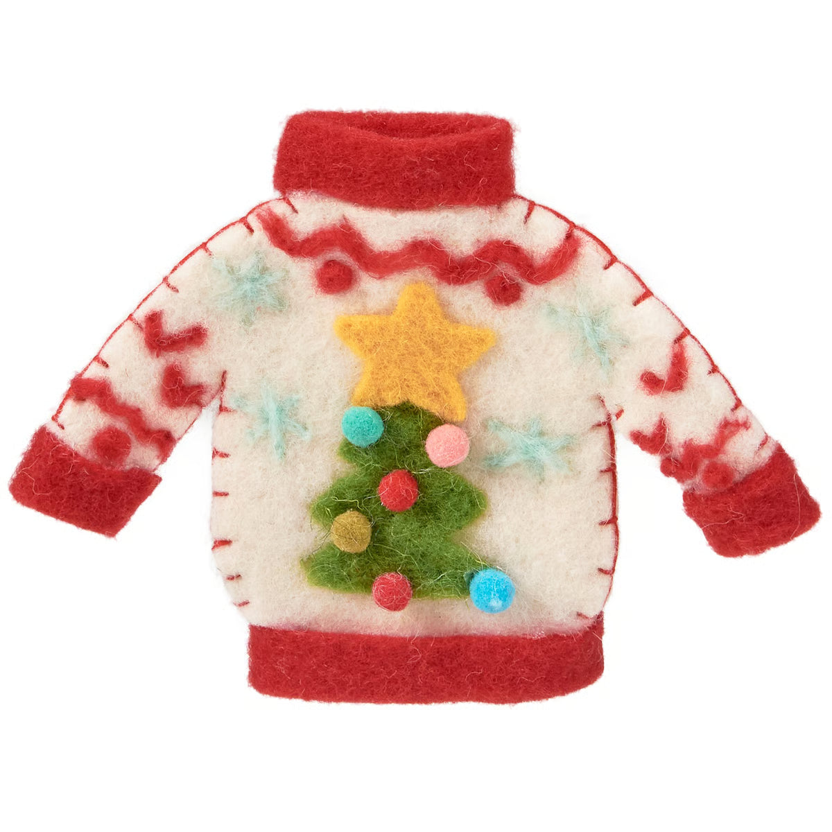 Ugly Sweater Felt Ornament