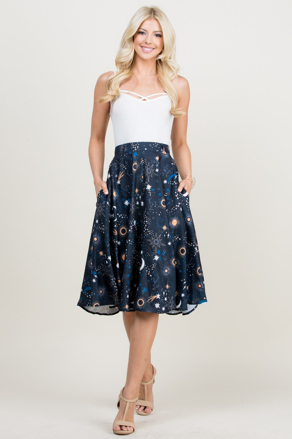 Galaxy Swing Skirt