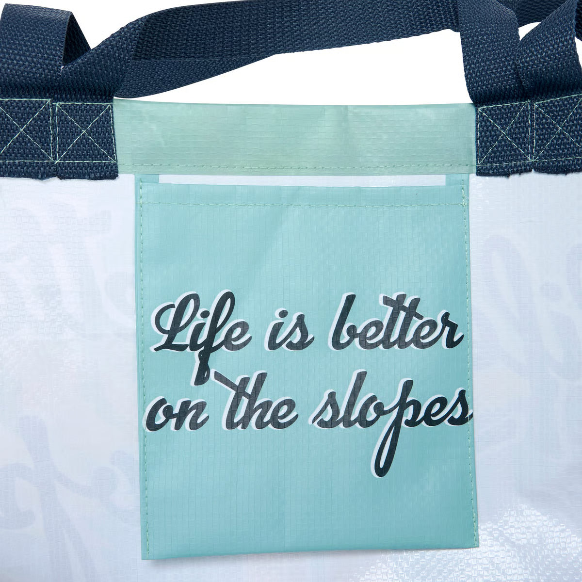 On The Slopes Shopping Tote