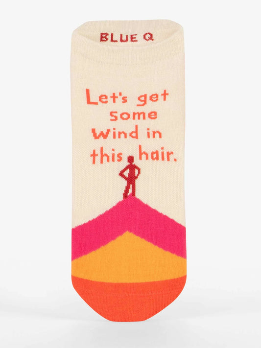Wind in the Hair Sneaker Socks