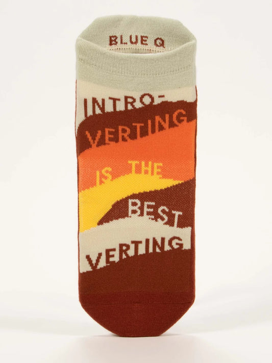Introverting Is the Best Sneaker Sock