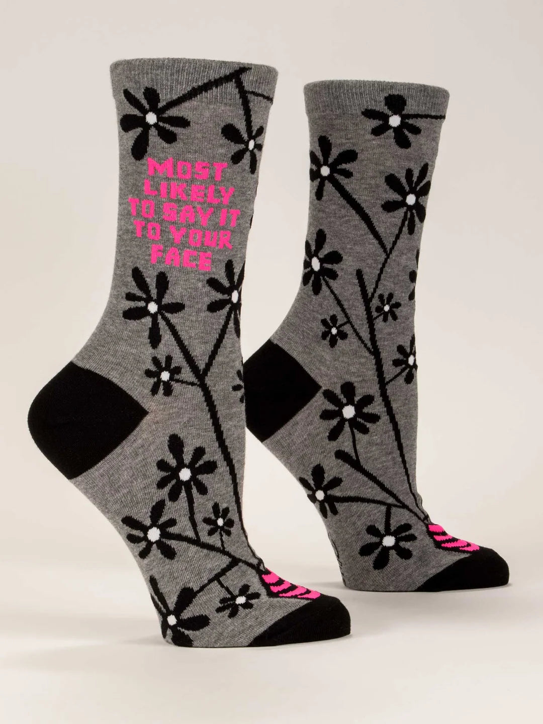 Blue Q Most Likely Socks