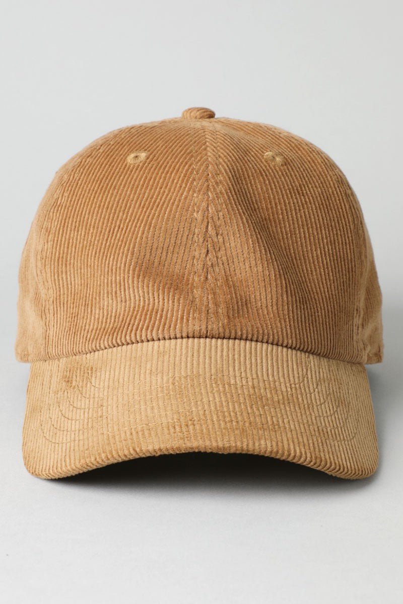 Corduroy Baseball Hat