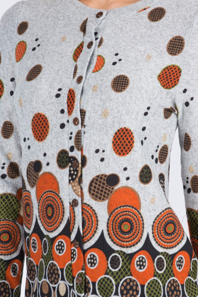 Retro Fall Cardigan