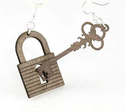 Lock & Jey Wooden Earrings