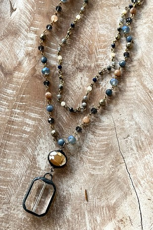 Beaded Micah Layered Necklace