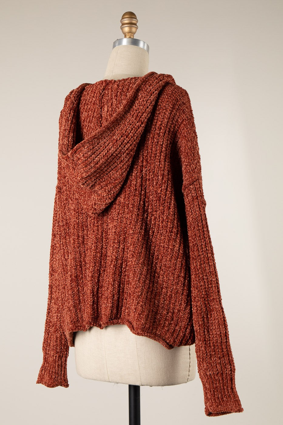 Chenille Hoodie