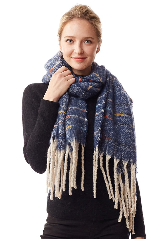 Fuzzy Oblong Scarf