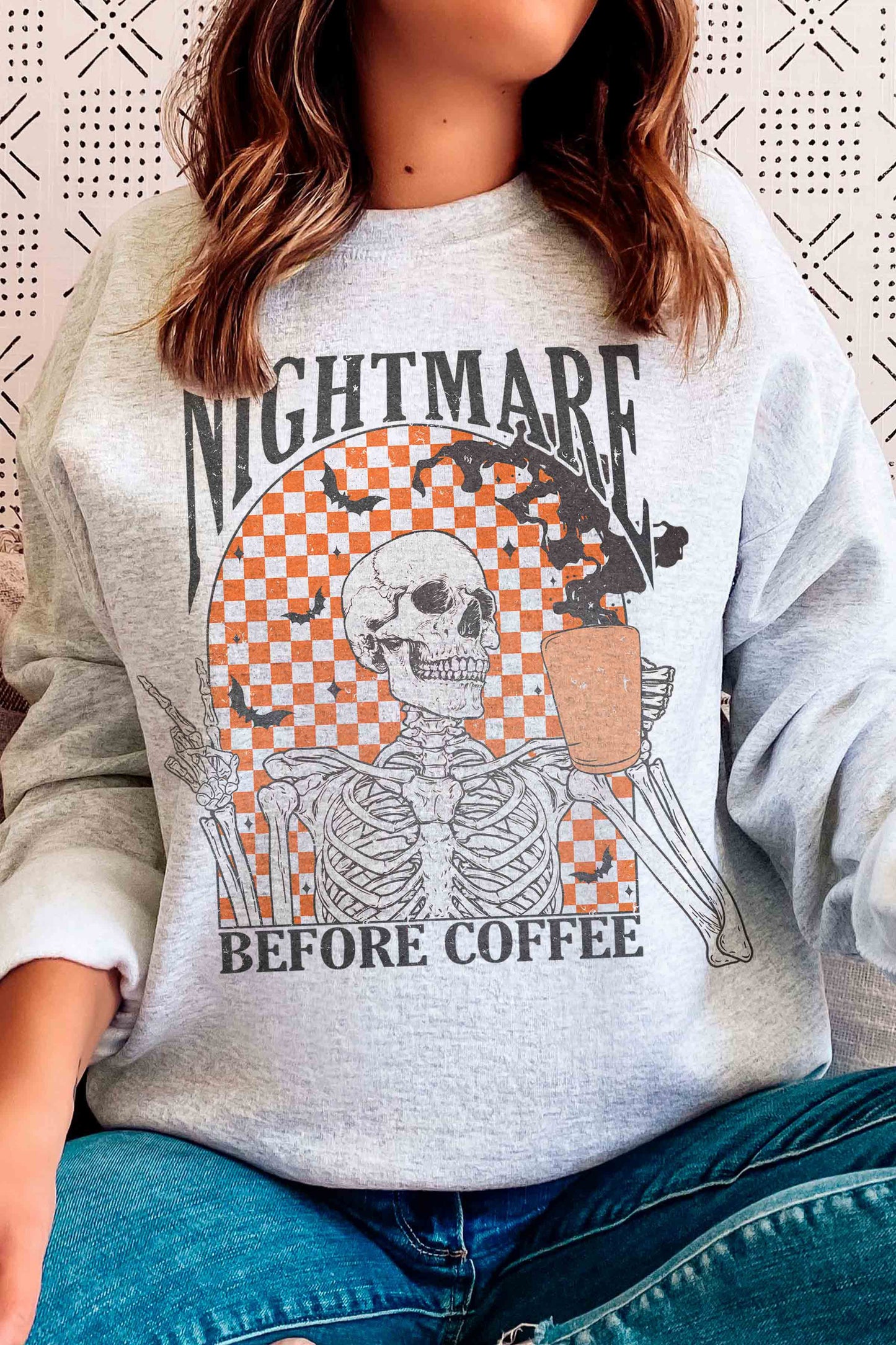 Nightmare Before Coffee Unisex Sweatshirt