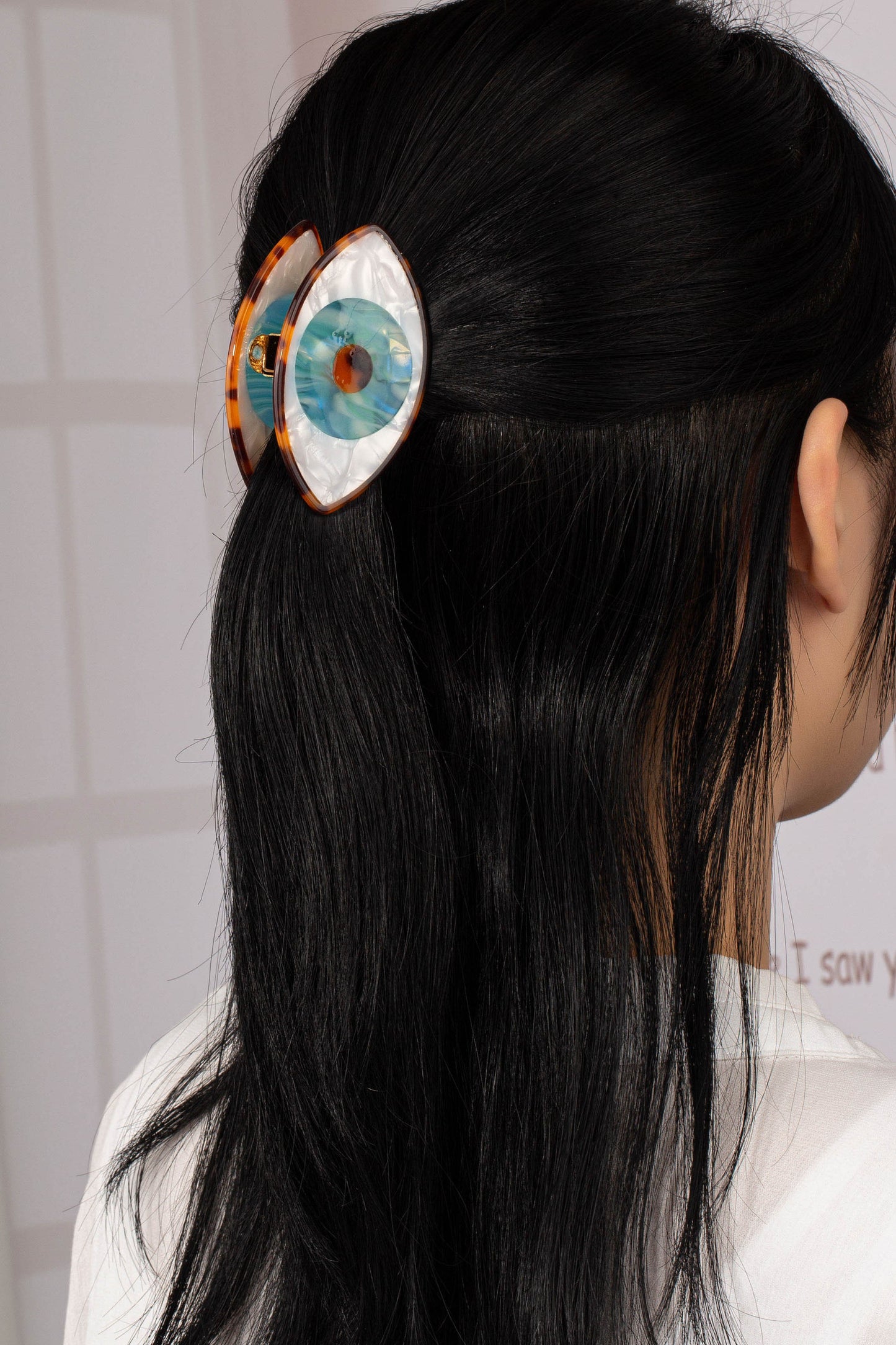 Evil Eye Claw Clip