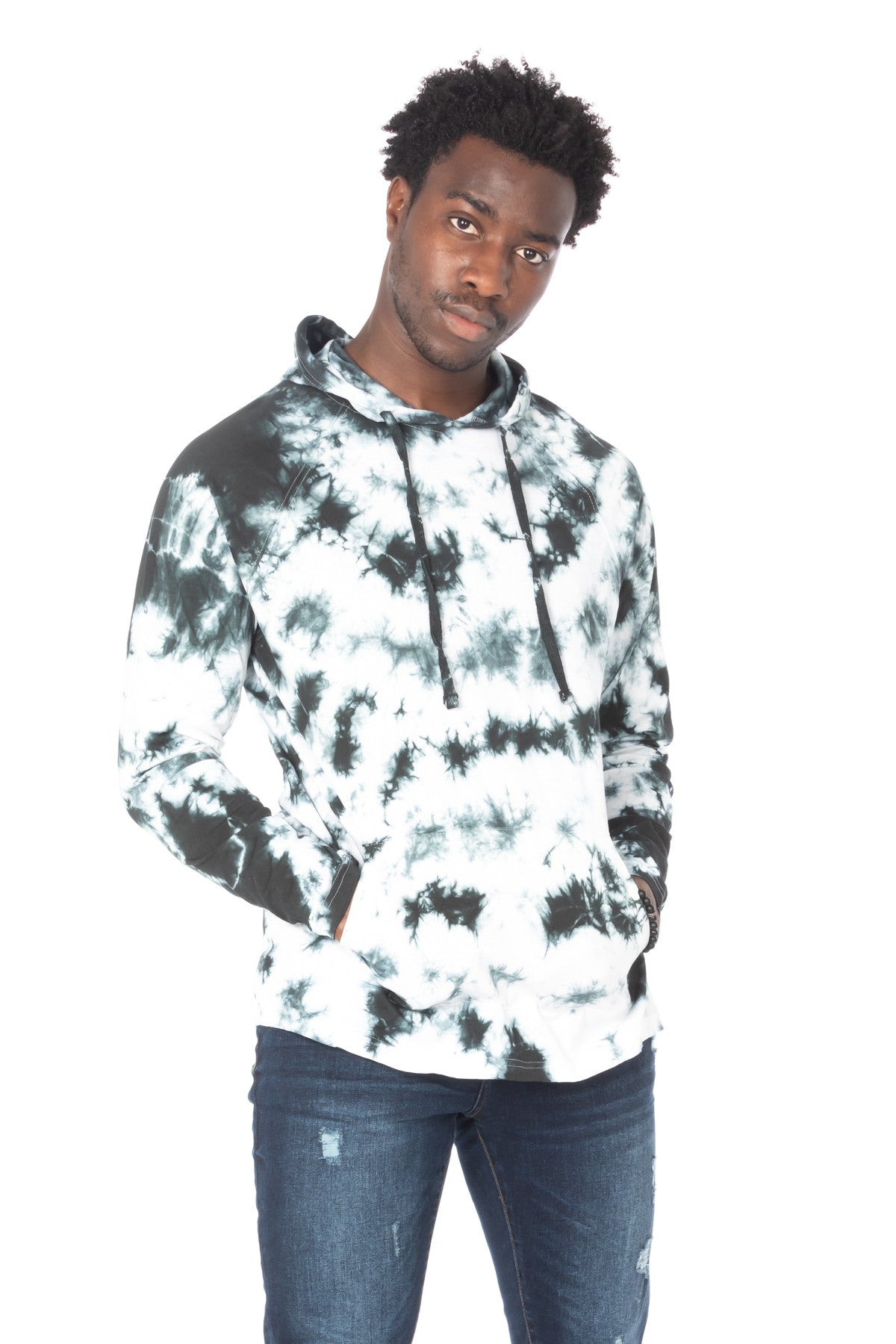 Men's Lightweight Tie Dye Hoodie
