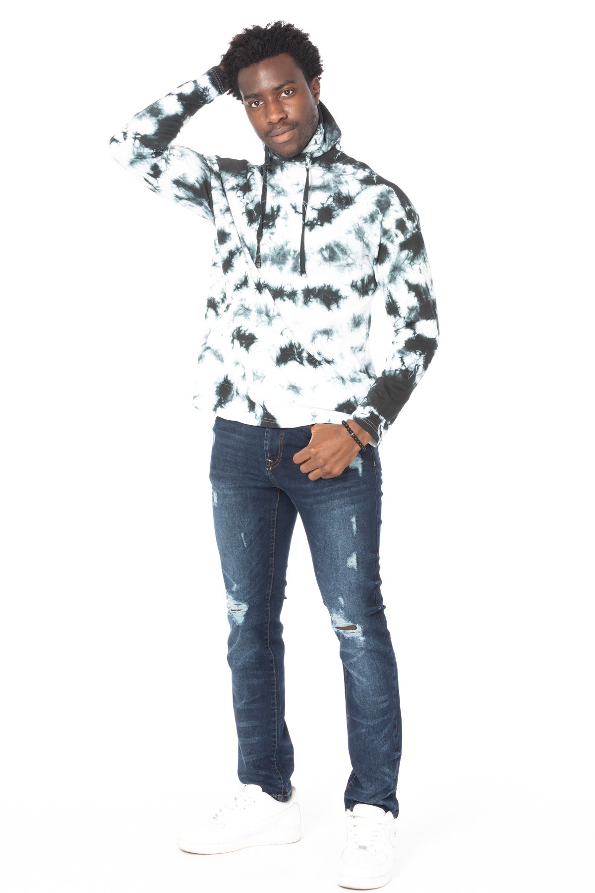 Men's Lightweight Tie Dye Hoodie
