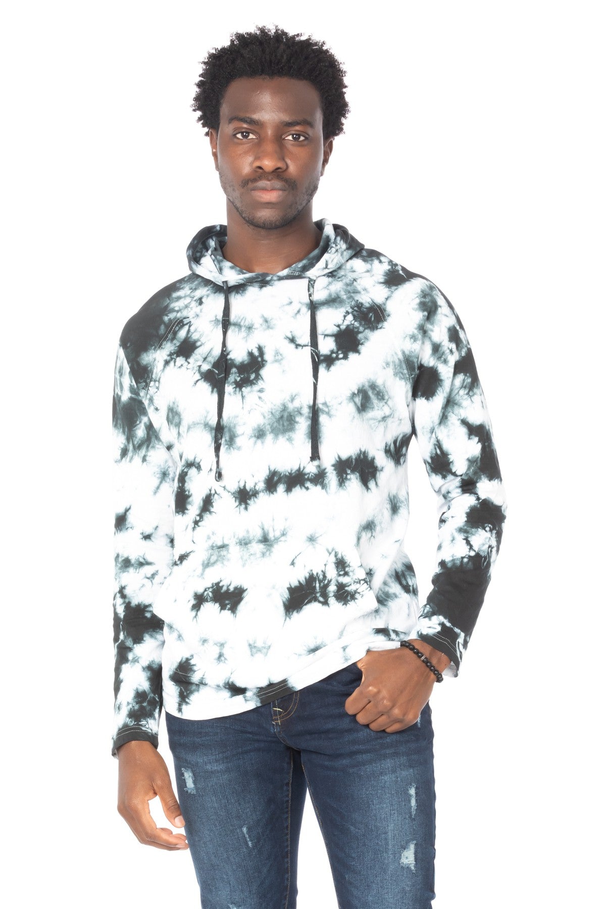Men's Lightweight Tie Dye Hoodie