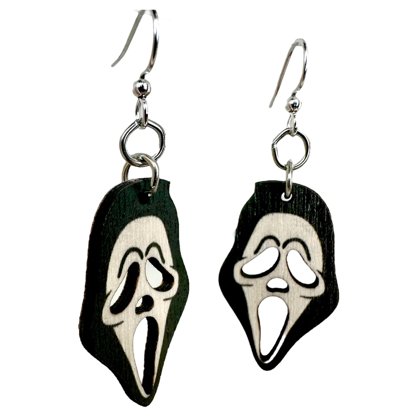 Ghostface Scream Earrings