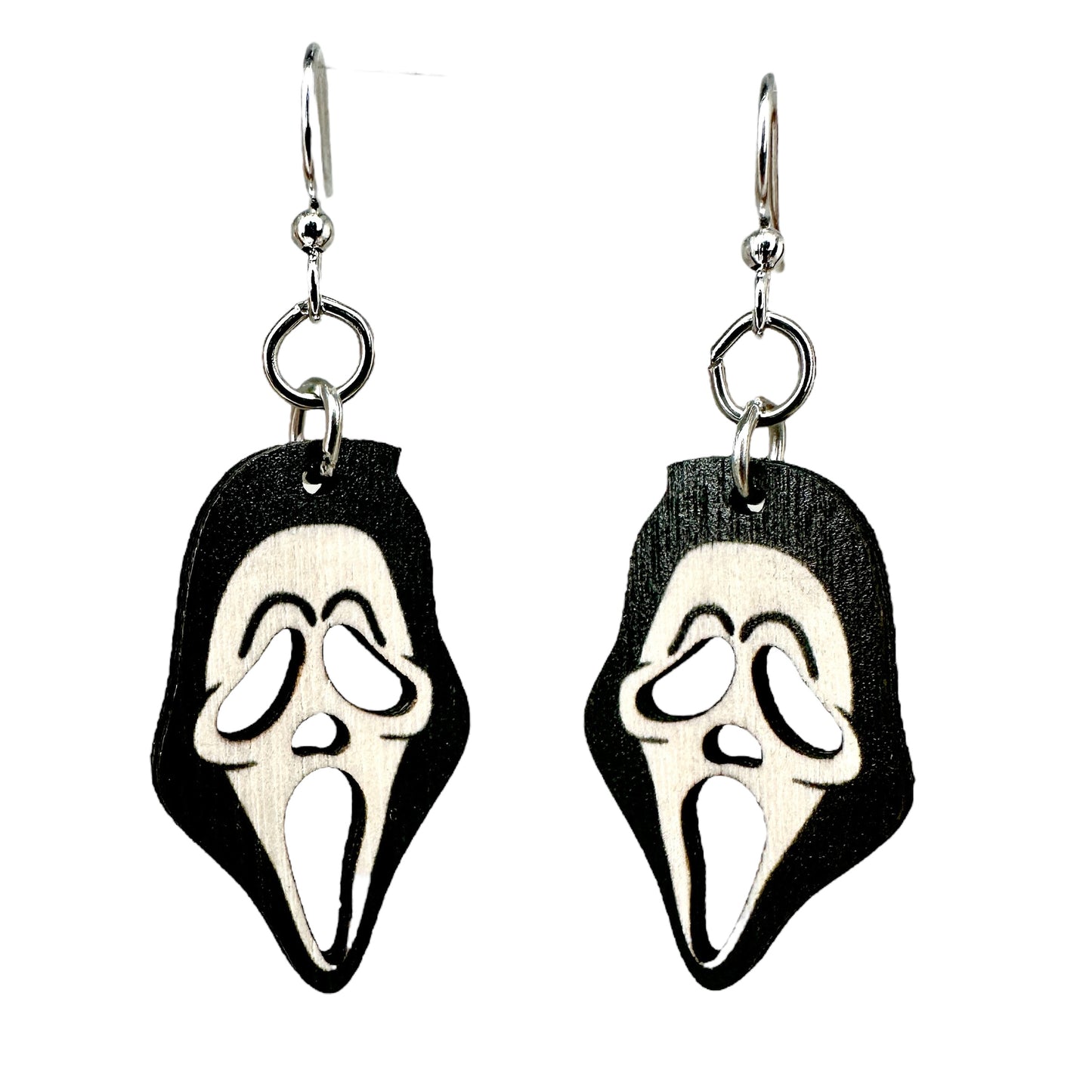 Ghostface Scream Earrings