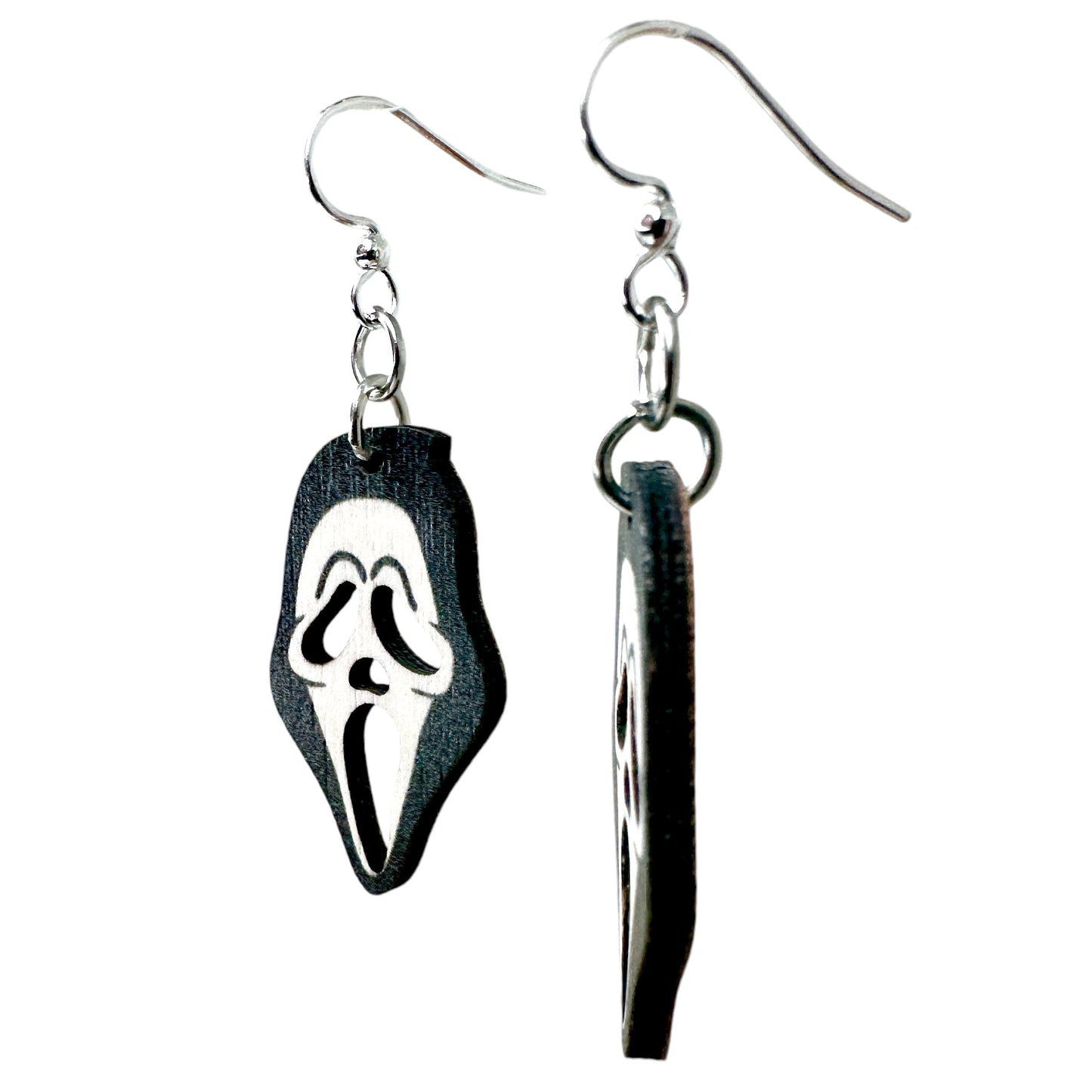 Ghostface Scream Earrings
