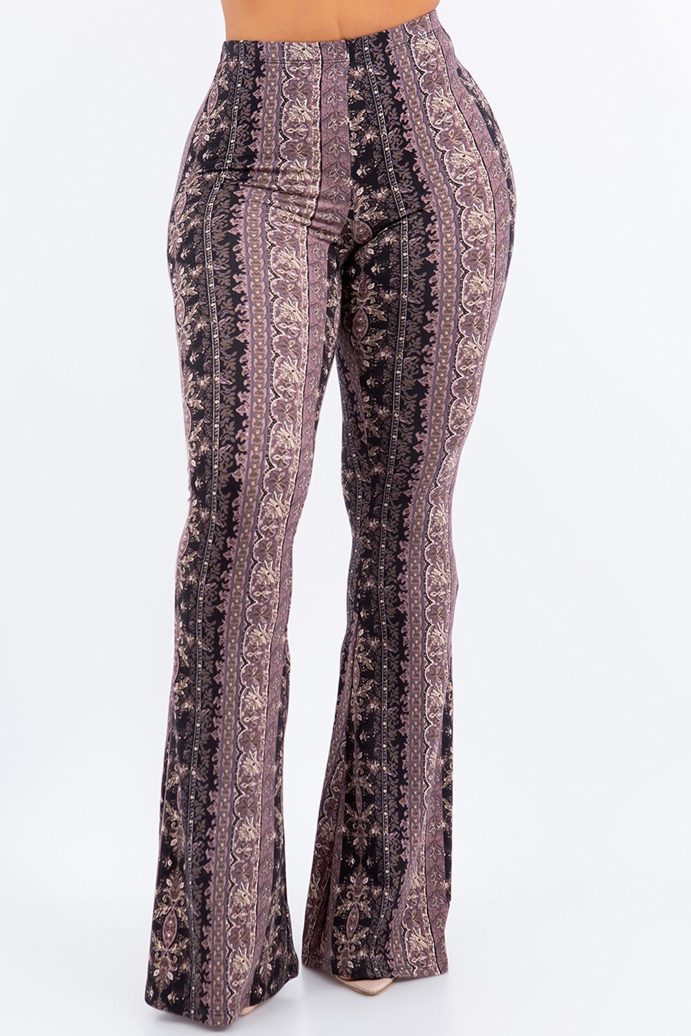 Boho Flare Purple/Charcoal