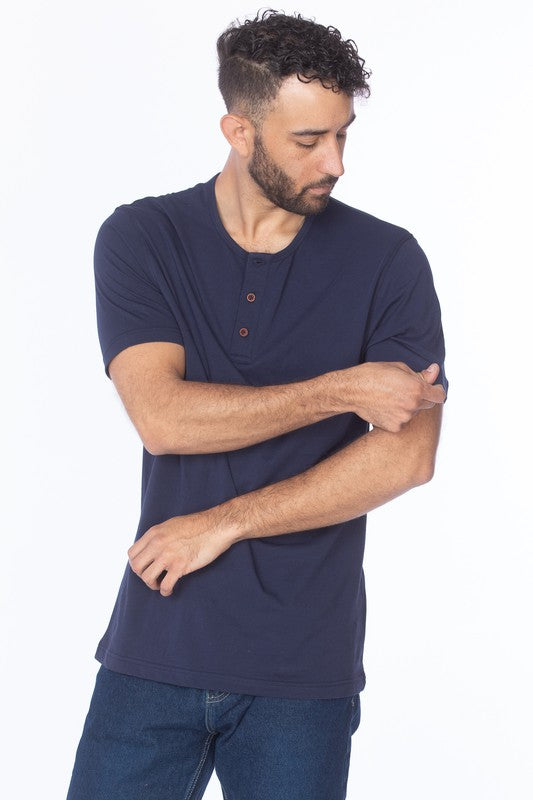 Men's S/S Henley