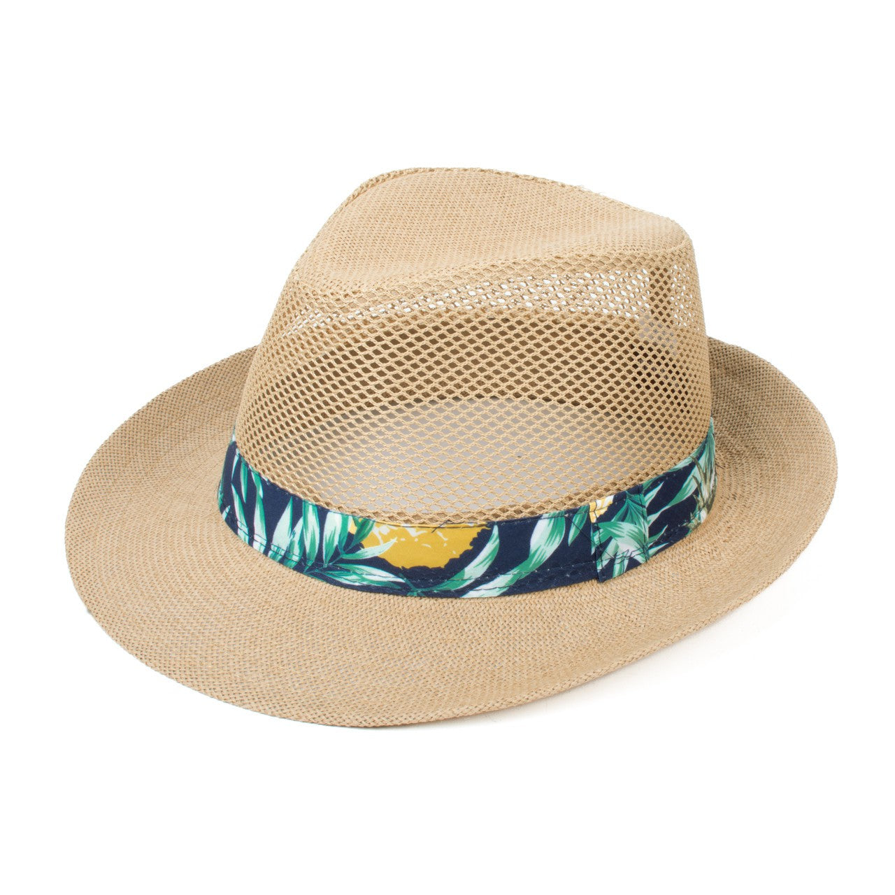 Men's Cooling Mesh Fedora Hat