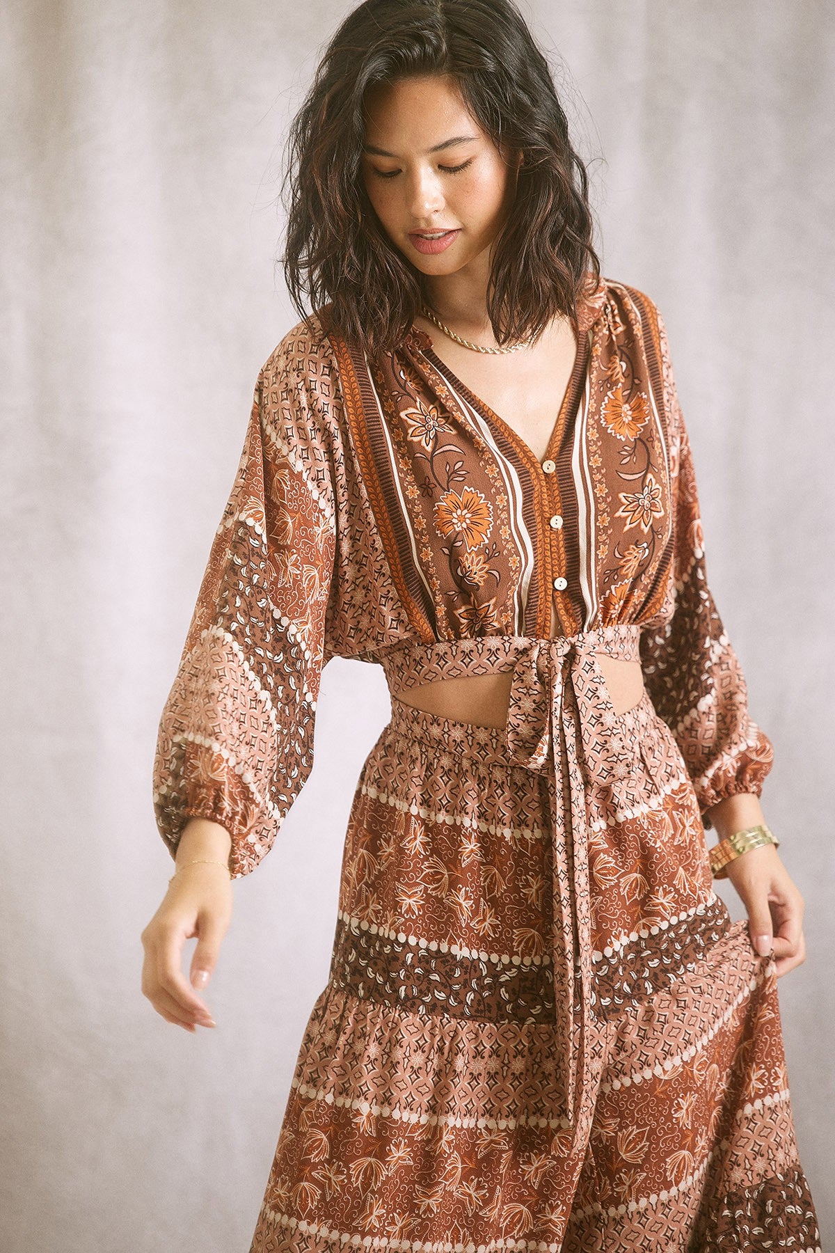 Boho Wide Leg Jumpsuit