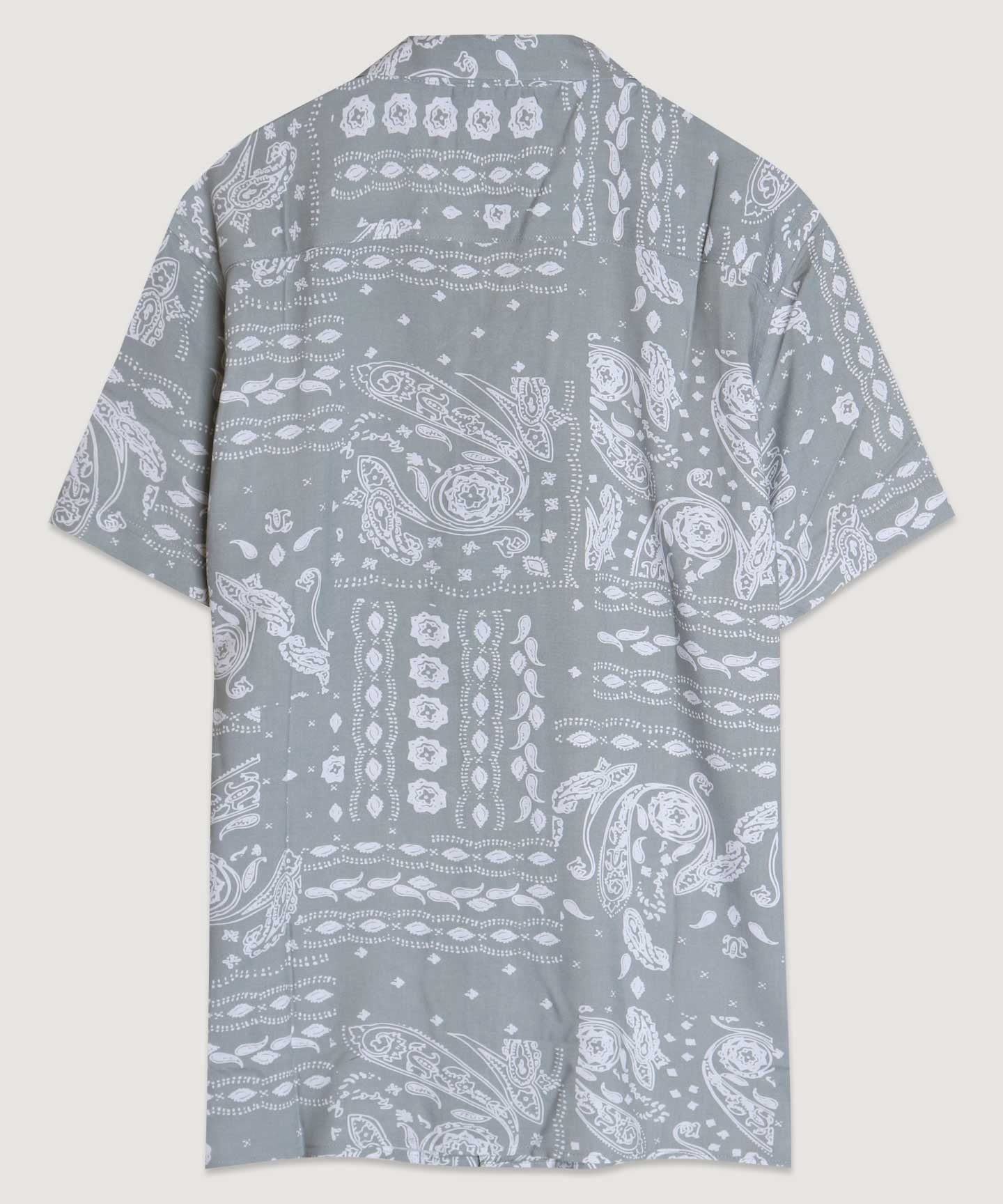 Grey Paisely S/S Shirt