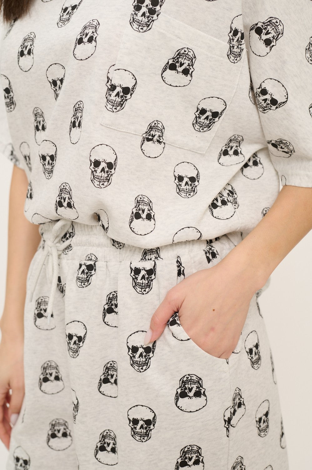Comfy Skull Print Tee
