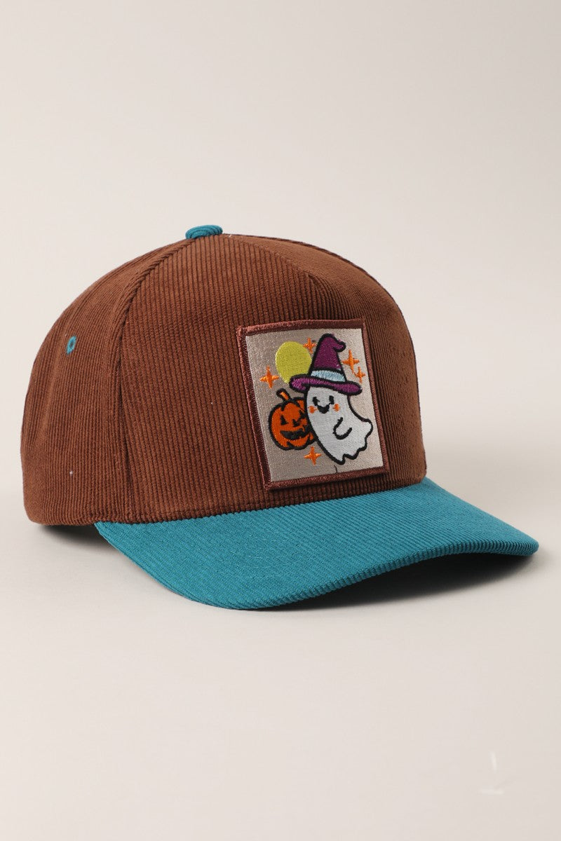 Corduroy Ghost Trucker Hat