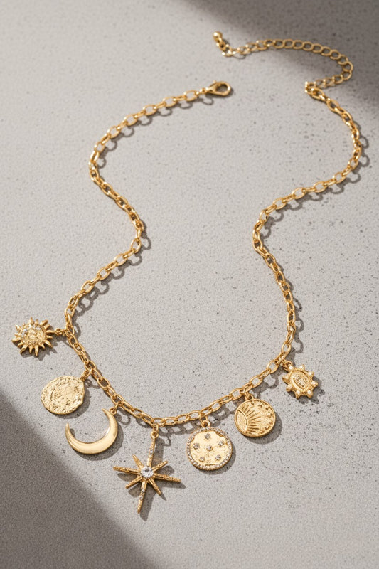 Celestial Dreams Medallion Necklace