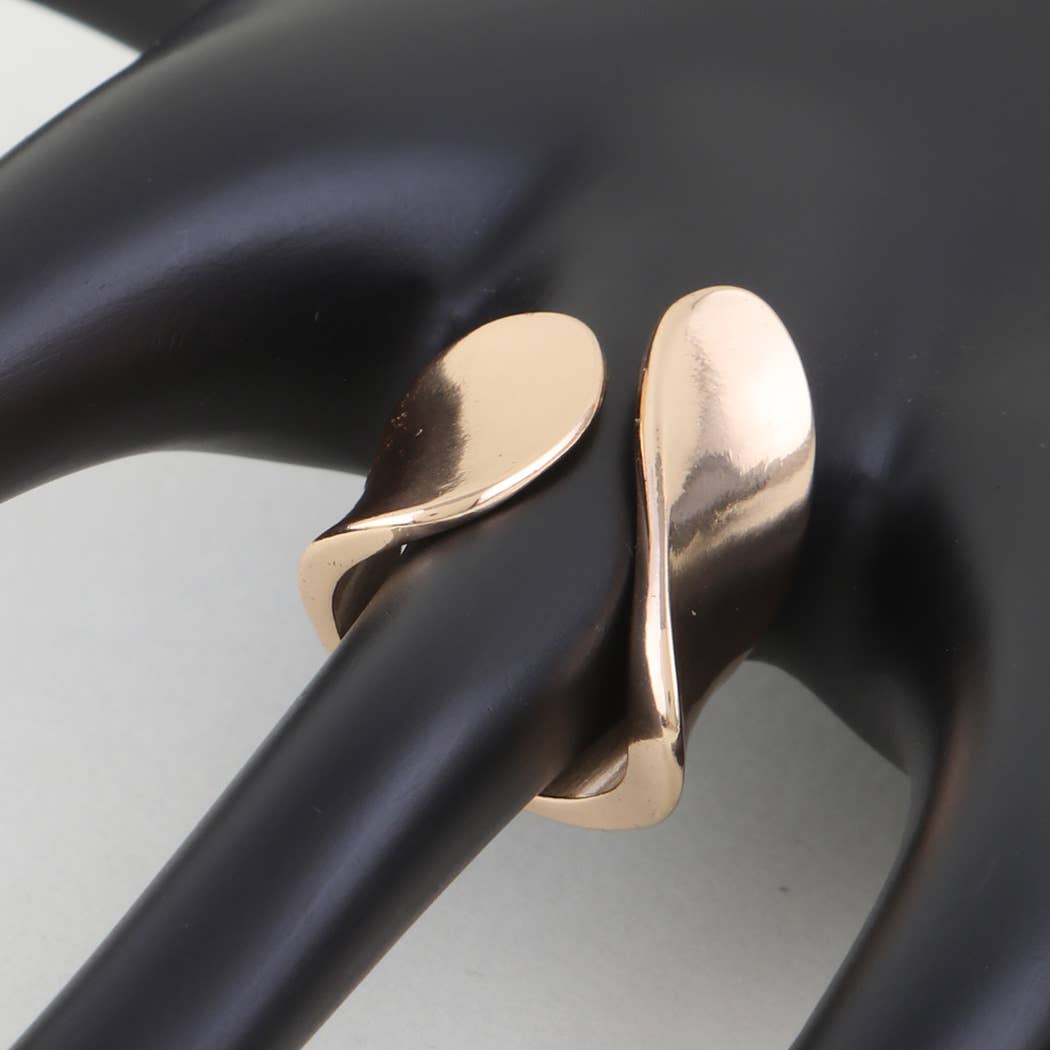 Abstract Open Wrapped Ring