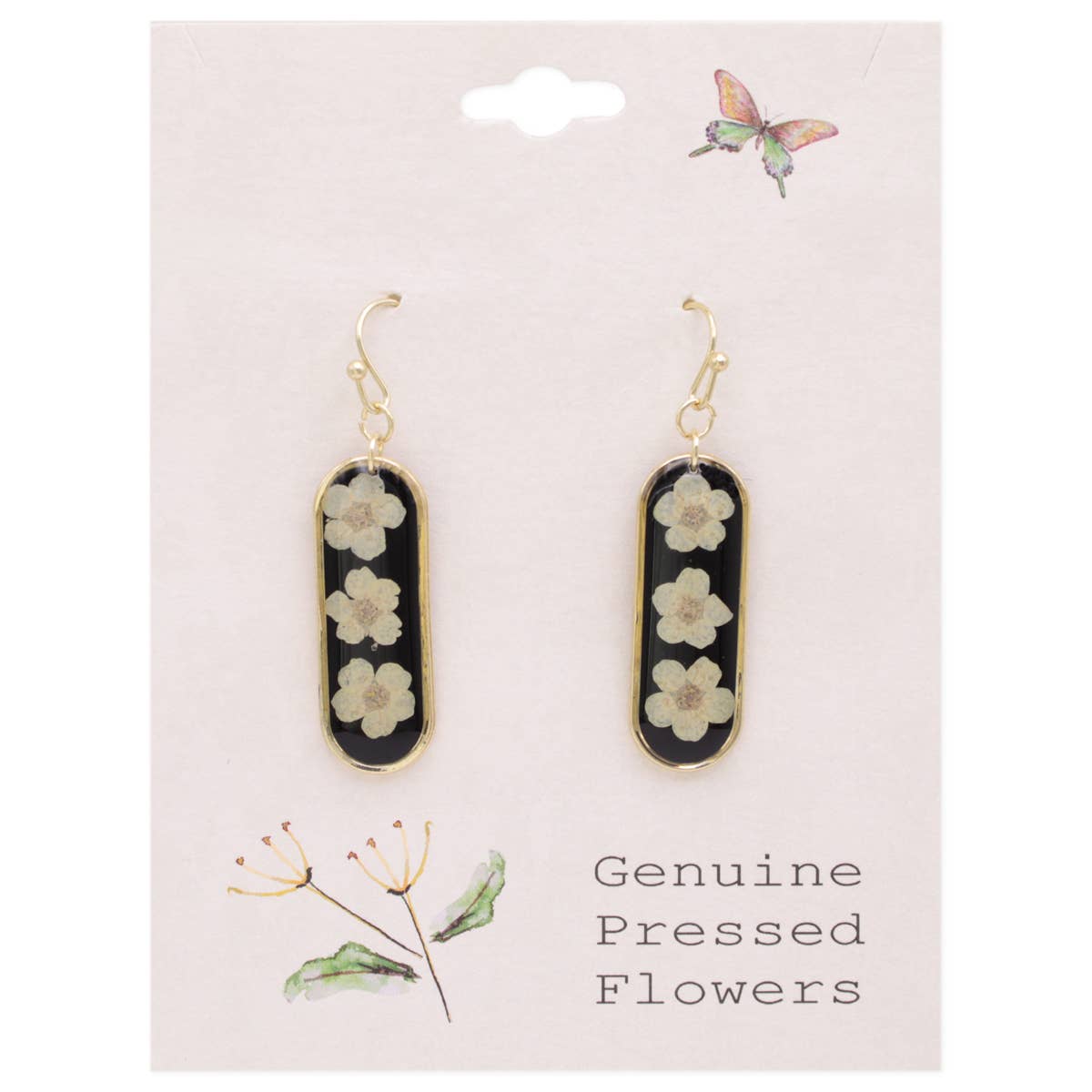 Bouquet Bar Baby's Breath Earrings