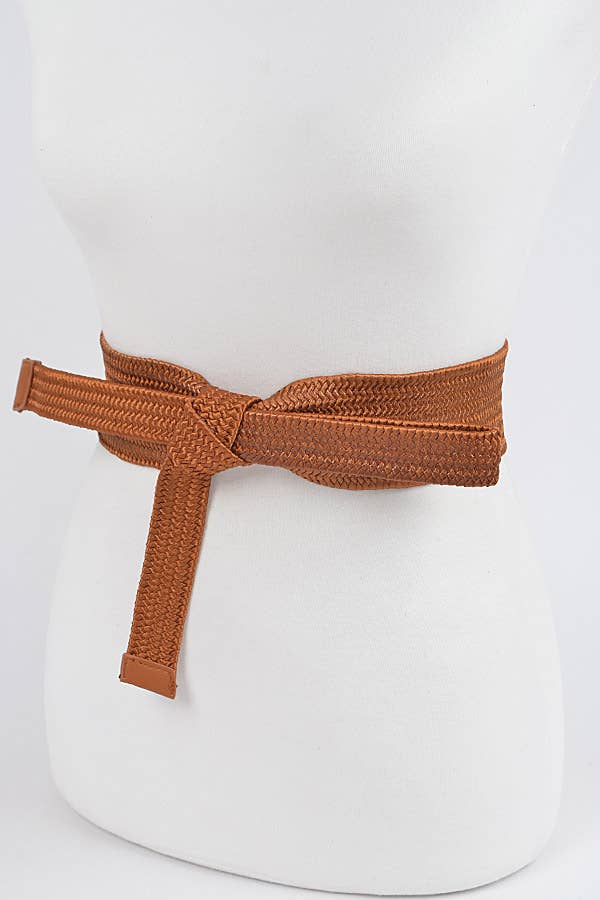 Weaved Ribbon Elastic Belt