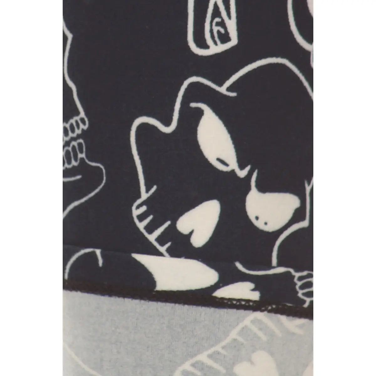 Skull and Axe Print Leggings