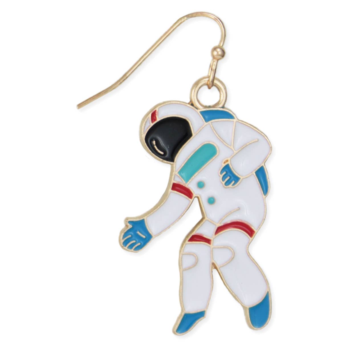Major Tom Enamel Astronaut Earrings