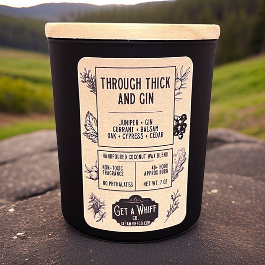 "Through Thick & Gin" Cedar & Cypress Candle