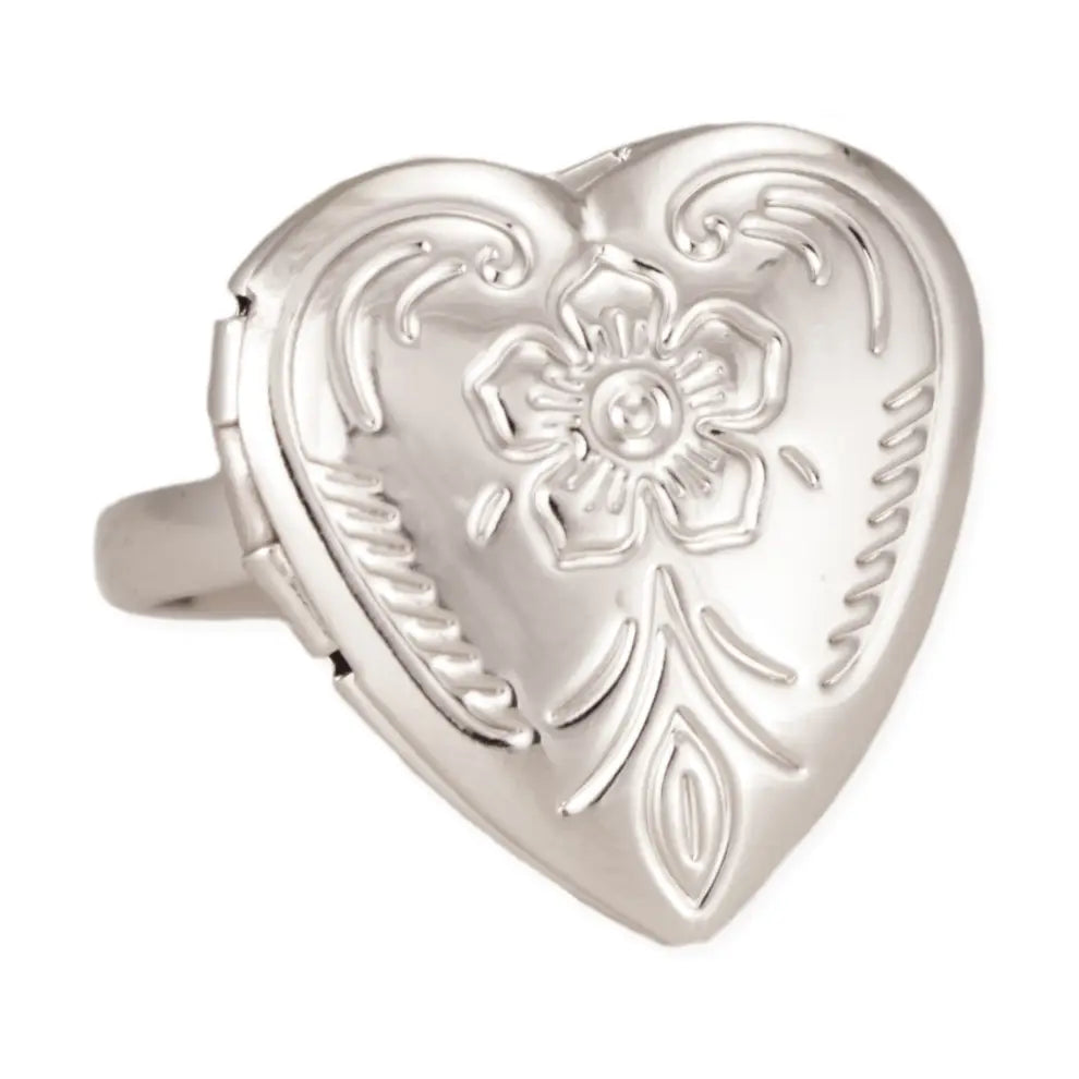 Cherished Memories Gold Locket Ring