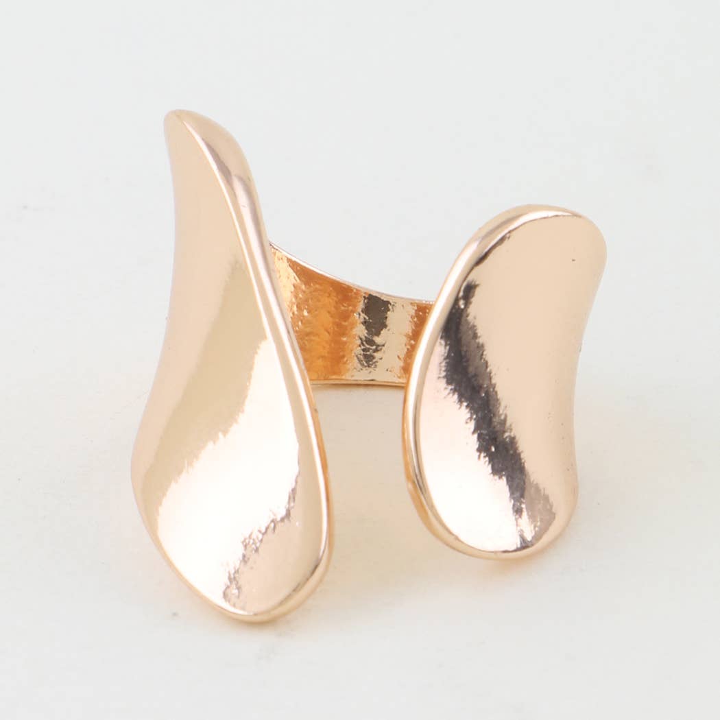 Abstract Open Wrapped Ring
