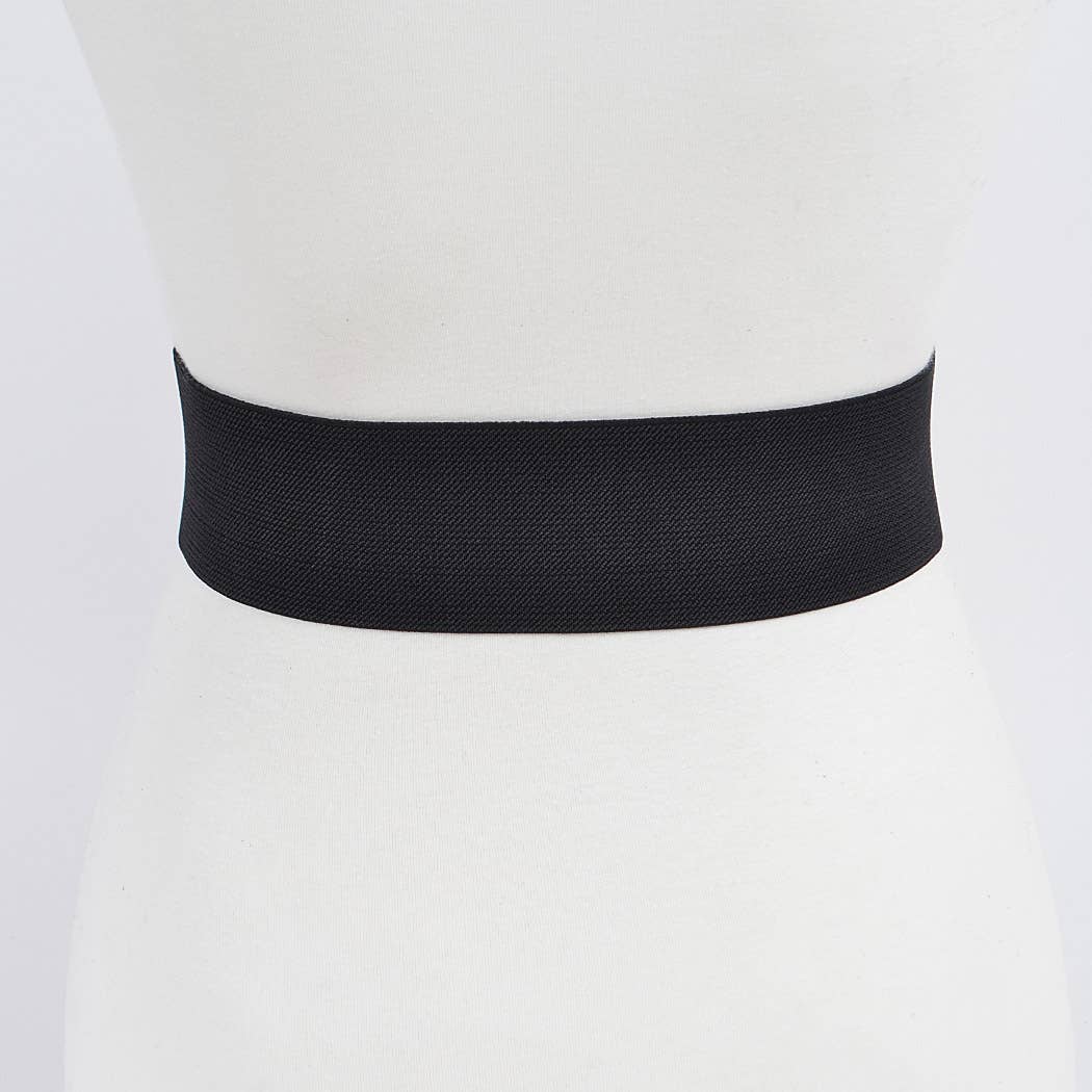 Transparent Eyelet Stretch Belt