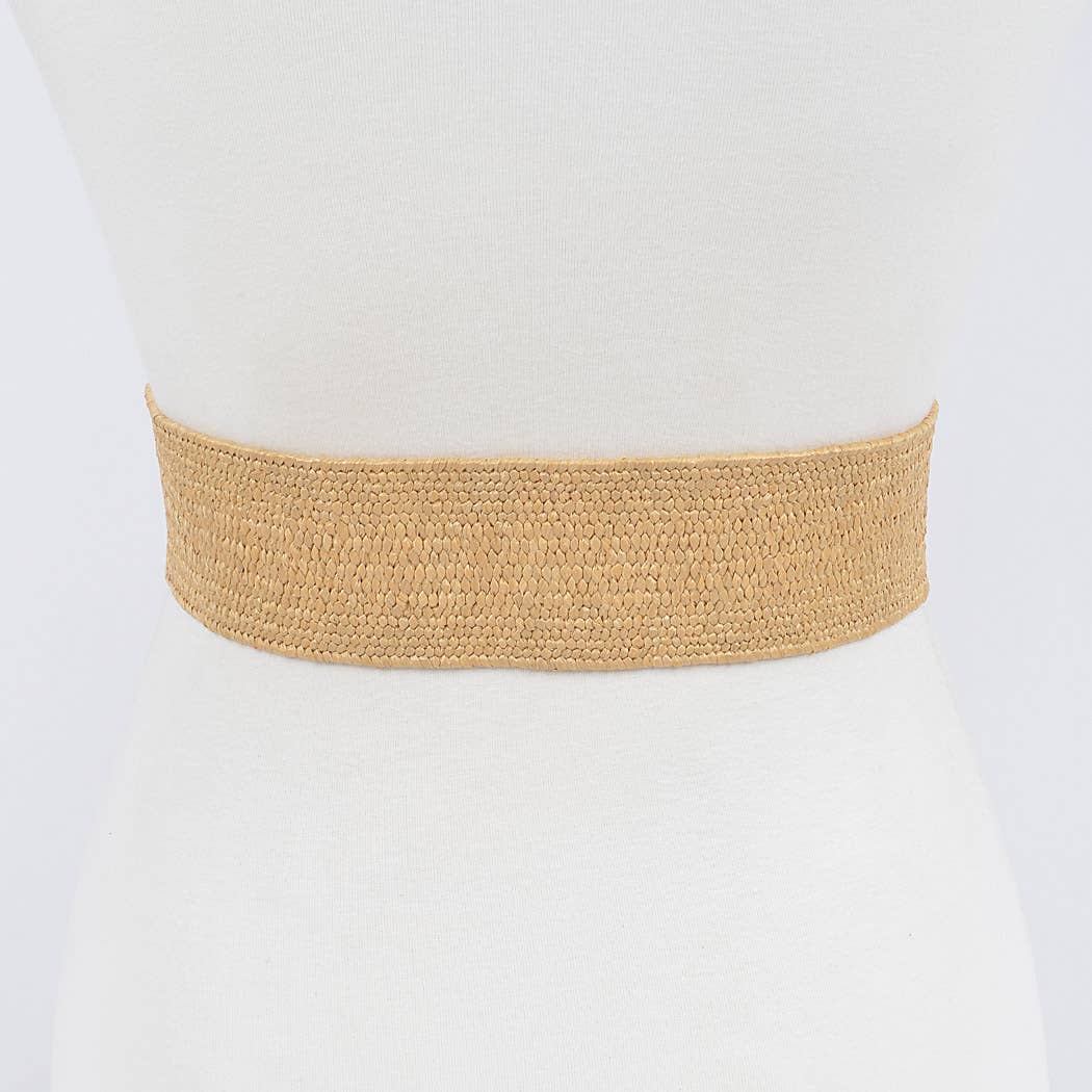 Unique Metal Leaf Elastic Belt