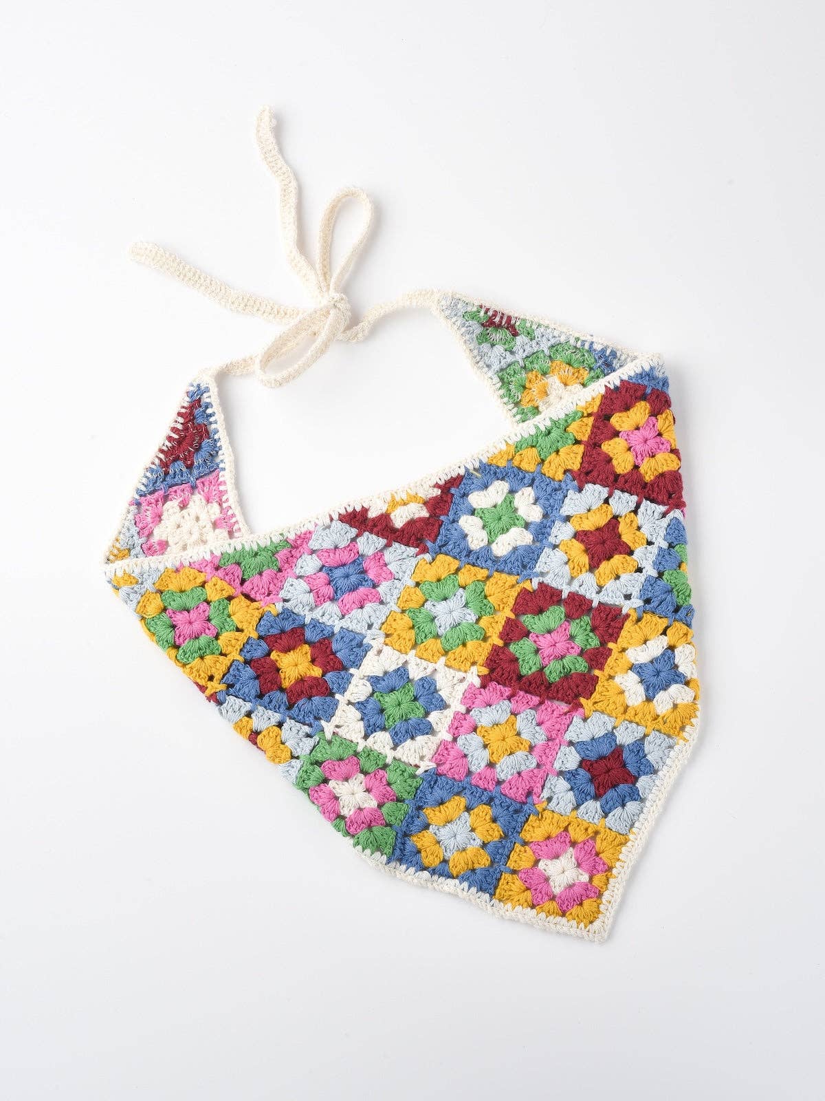Vintage Inspired Crochet Bandana