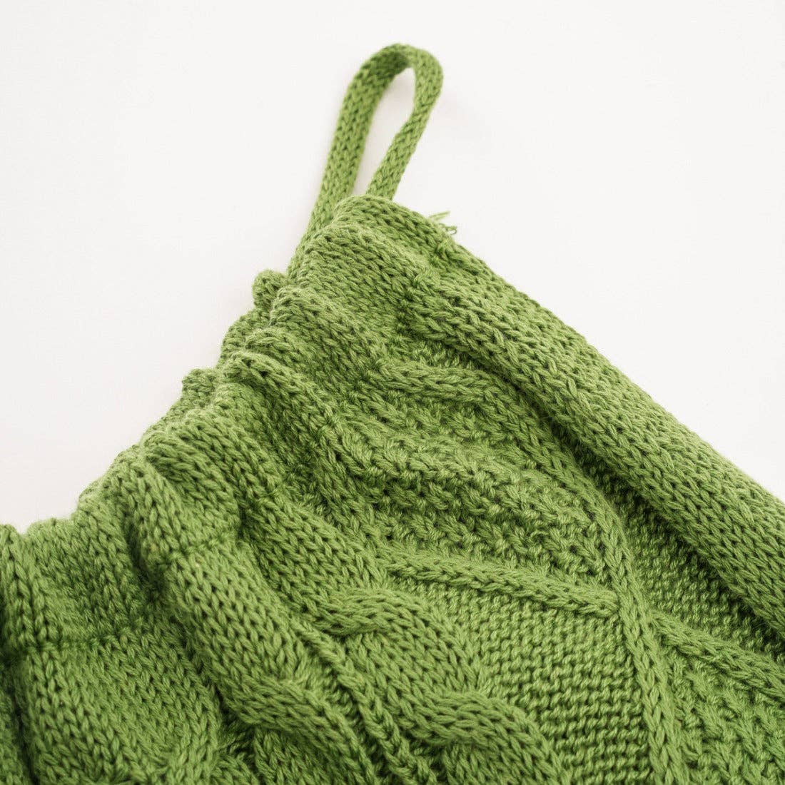 Green Knit Top
