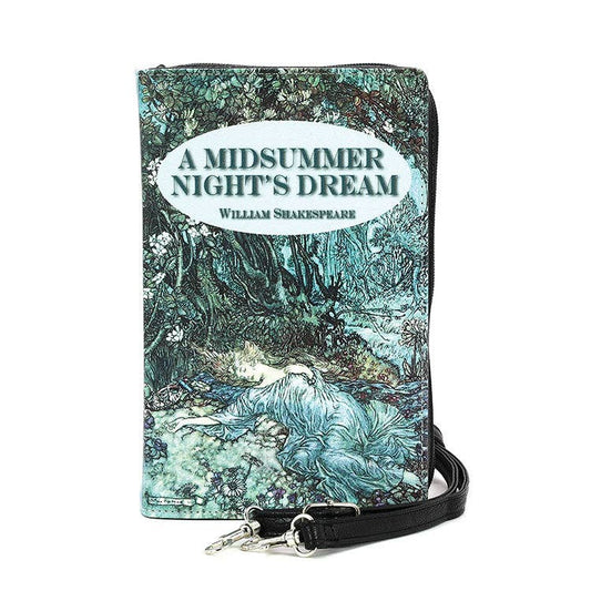 A Midsummer Night's Dream Book Clutch Bag in Vinyl