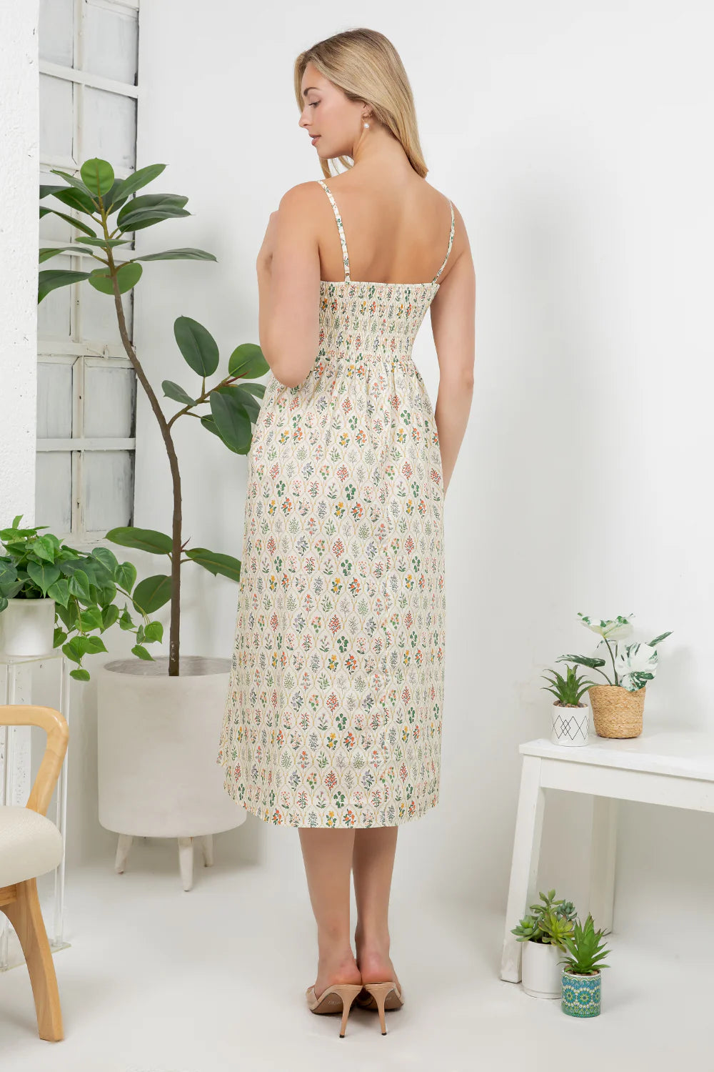 Floral Print Cami Dress