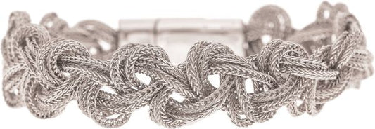 Swirl Braid Chain Magnetic Bracelet