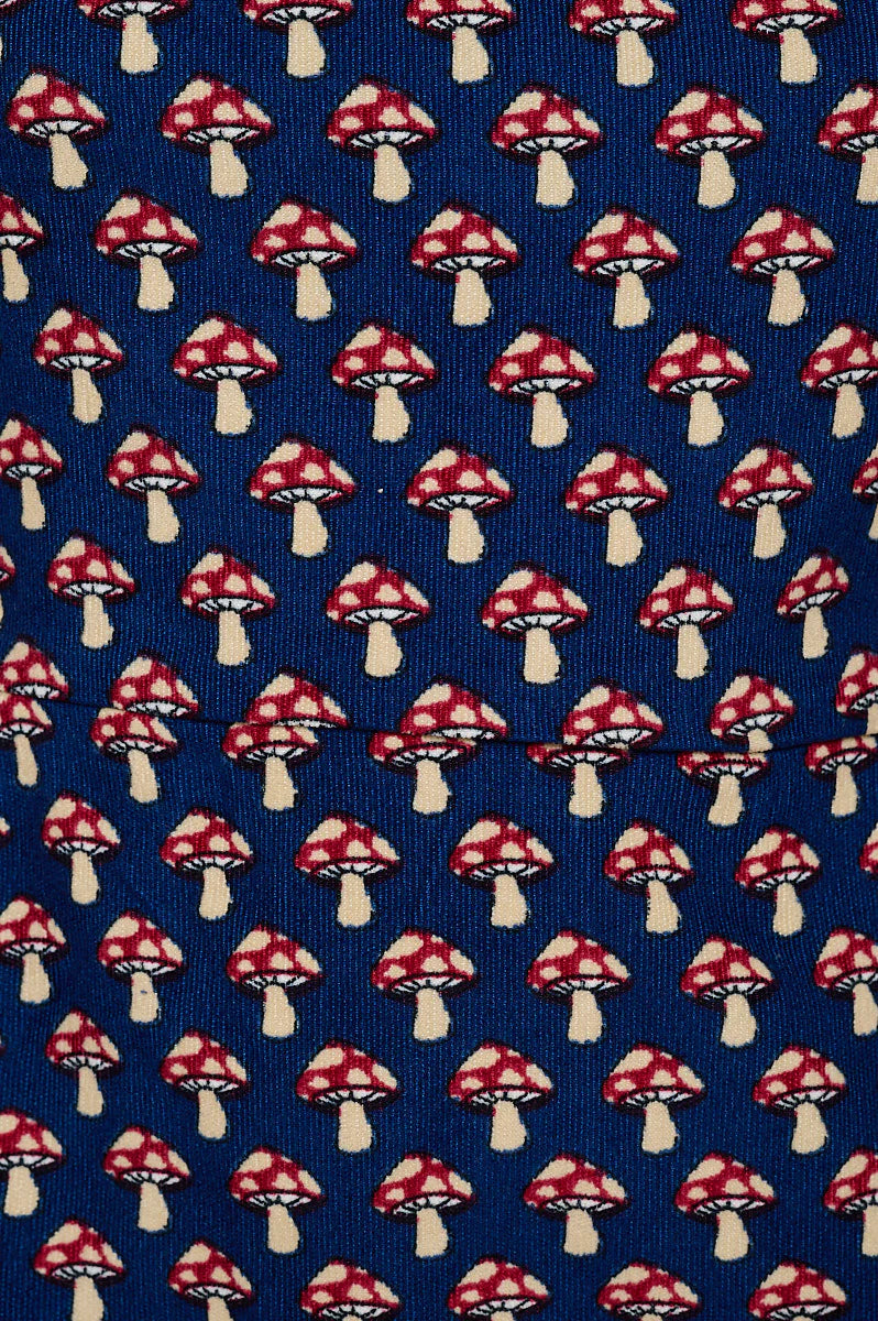 Corduroy Mushroom Dress w/ Pockets