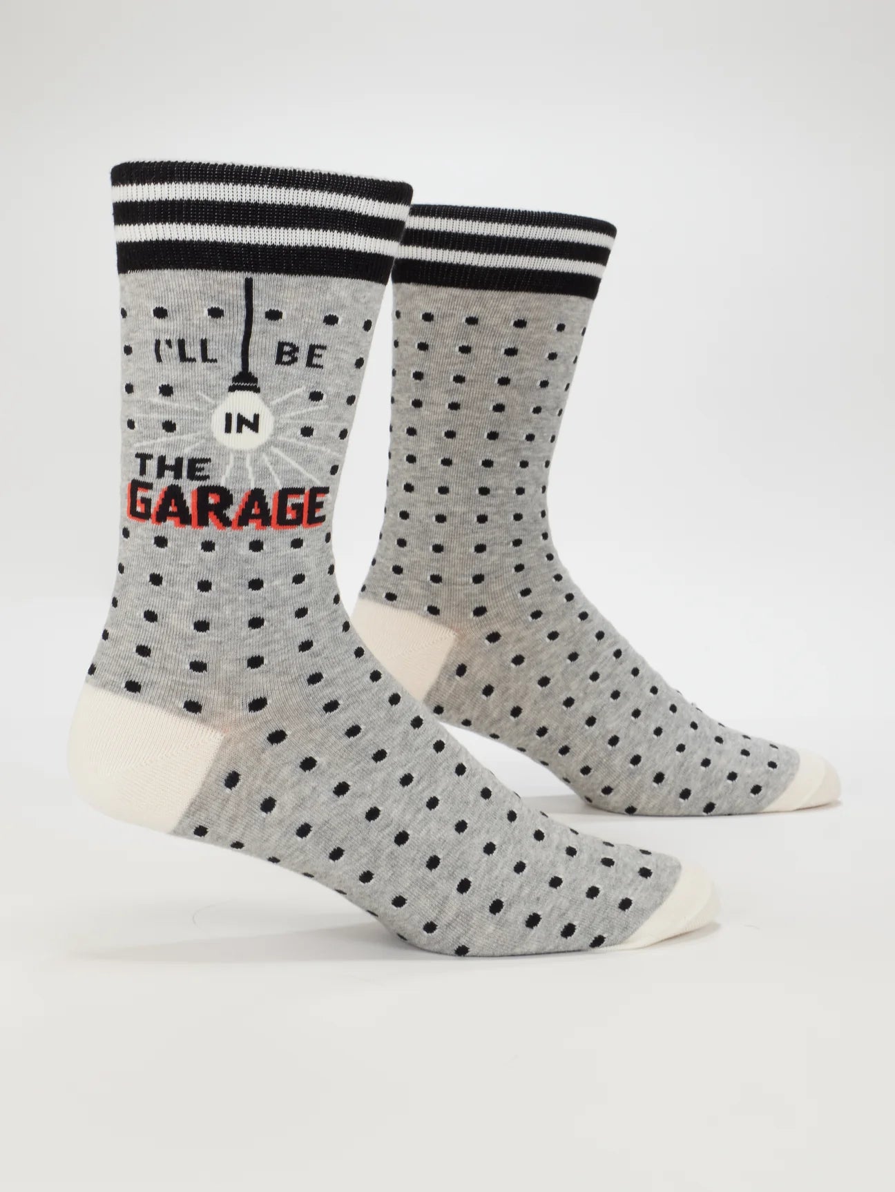 I'll Be In The Garage Socks