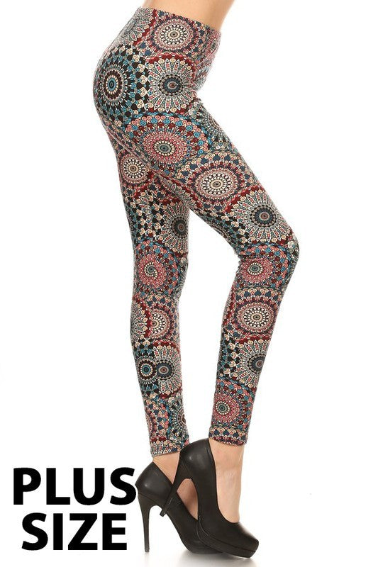 Kaleidescope Printed Leggings