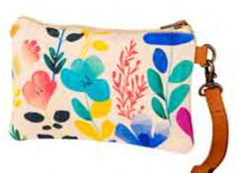 Canvas Wristlet