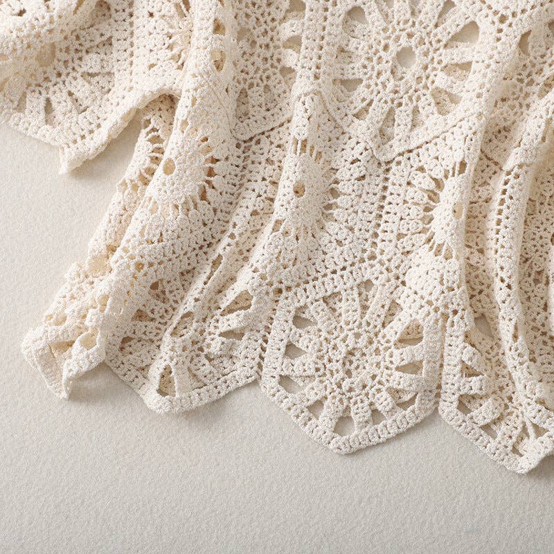 Crochet Hollow Out Top